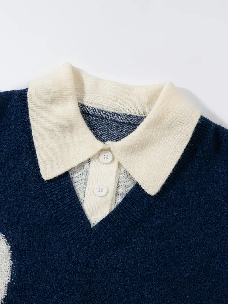 PREPPY STYLE SWEATSHIRT